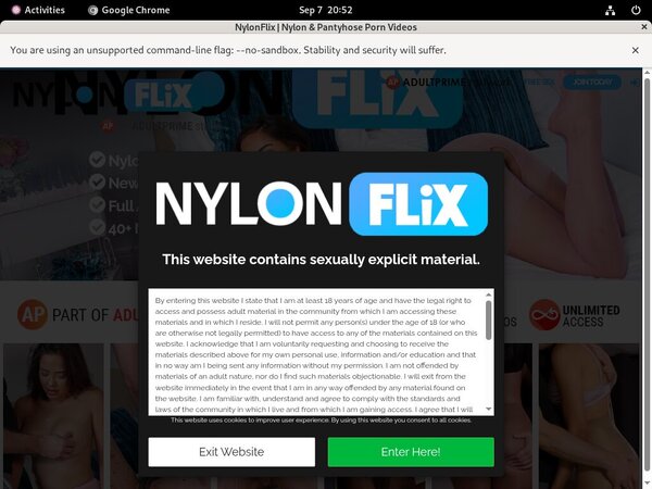 $1 Nylon Flix Trial Membership