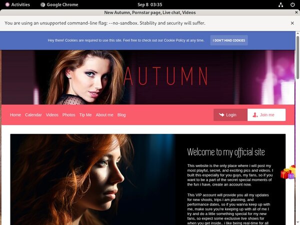 Account Free For New Autumn
