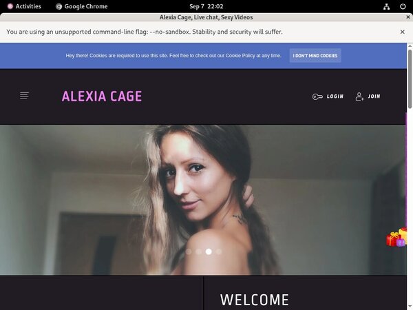 Alexia Cage Network Login