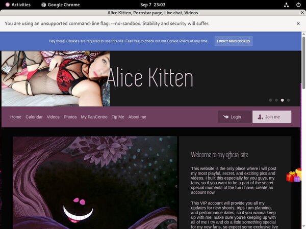 Alicekitten.modelcentro.com Trial Access