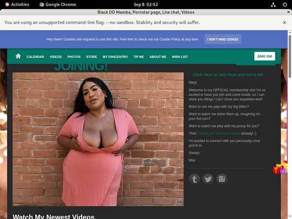 Black DD Mambaaccounts