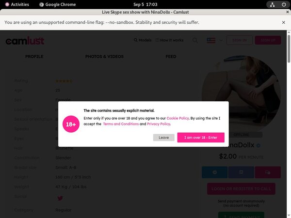 Camlust.com Become A Member