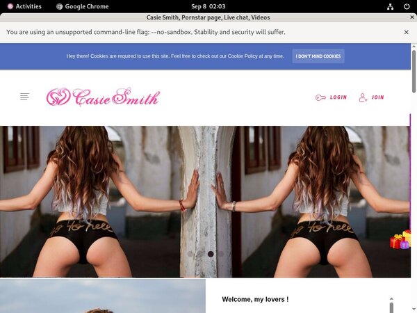 CasieSmith Discount Sign Up