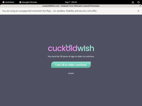 Cuckold Wish Password Share