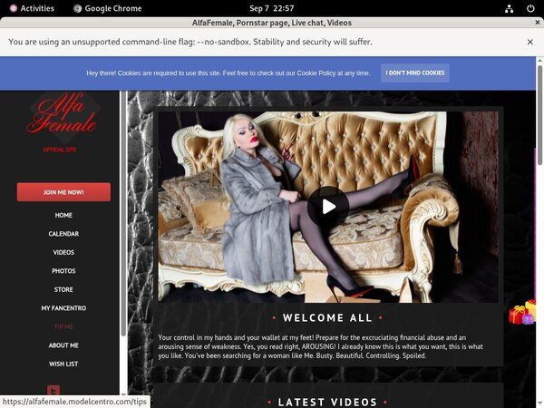 Discount AlfaFemale Trial Membership Discount AlfaFemale Trial Membership