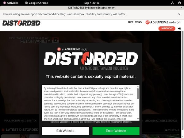Distorded.com Sale