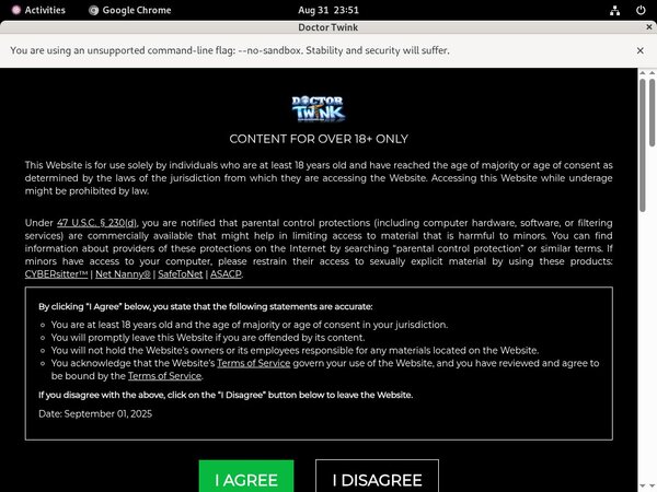 Doctor Twink Allow Paypal