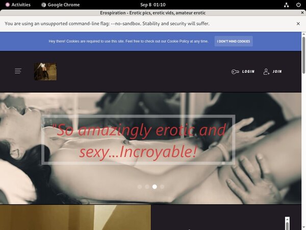 Erospiration Iphone