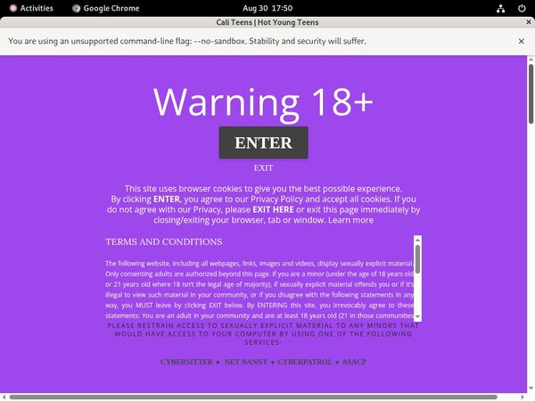 Free Cali Teens Login Accounts