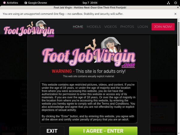Free Footjobvirgin Films