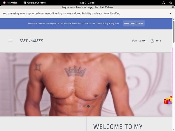 Free IzzyJamess Membership Trial