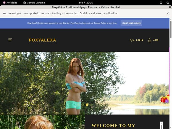Free Premium Accounts For FoxyAleksa