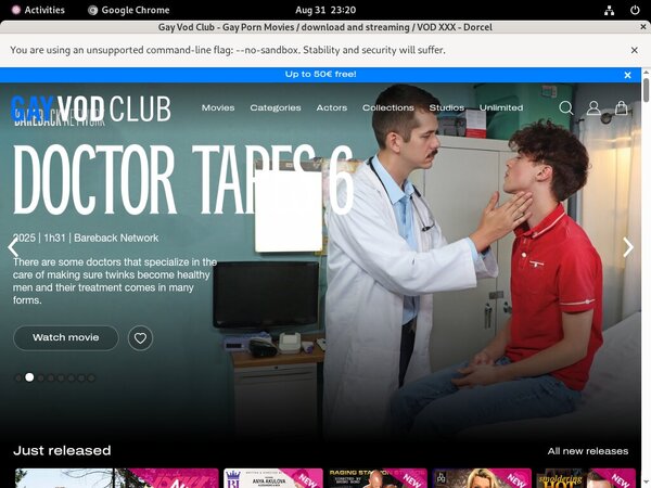 Gay Vod Club Membership Deal