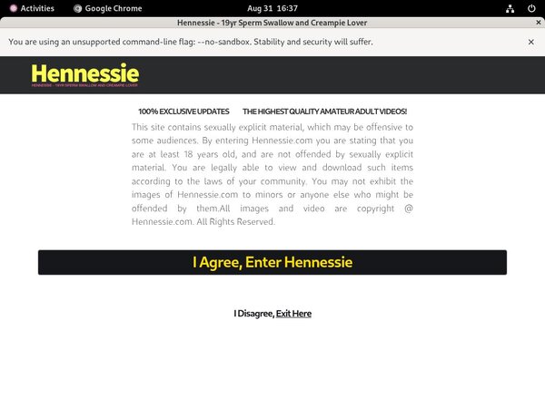 Hennessie Site Rip Link