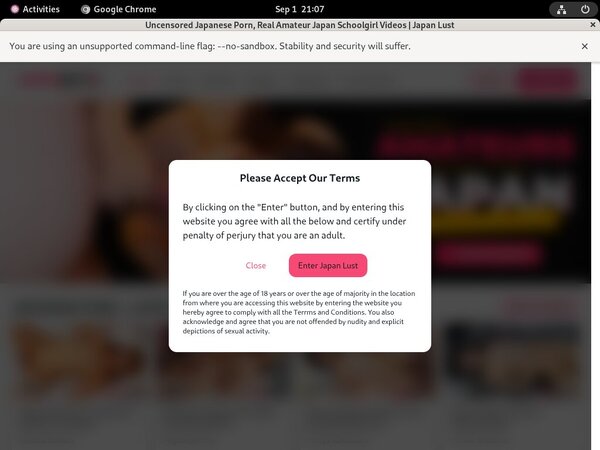 Japan Lust Day Trial Membership