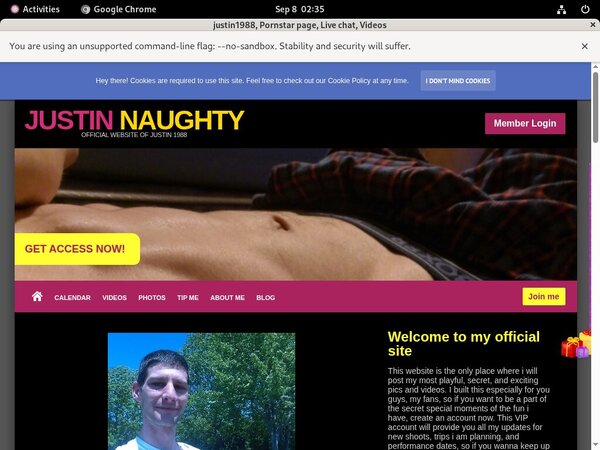 Justin1988 Promotion