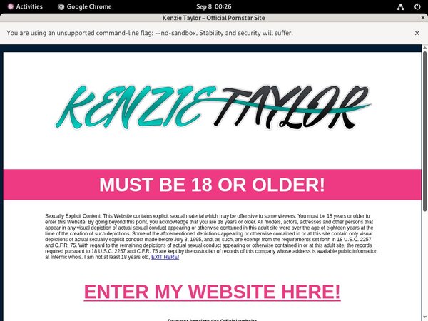 Kenzietaylor.com Limited Discount