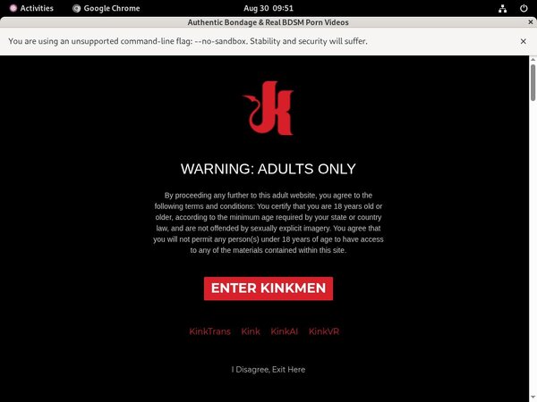 Kinkmen.com Account Trial