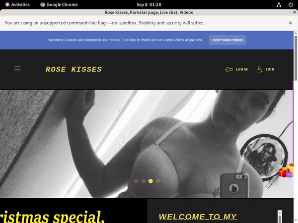 Kisses Rose Login Account