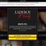 Ladyboy Pussy Porn Password