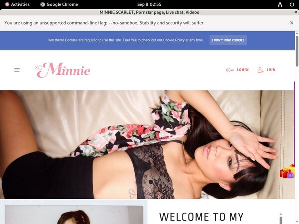 MINNIE SCARLET New Password