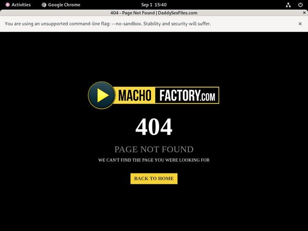 Macho Factory Hacked Accounts