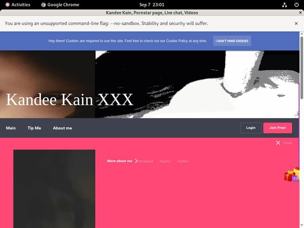 Mobile Kandee Kain Account