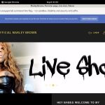 Officialmarleybrown.com Orgasm