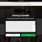 Porn Cherry Candle Free