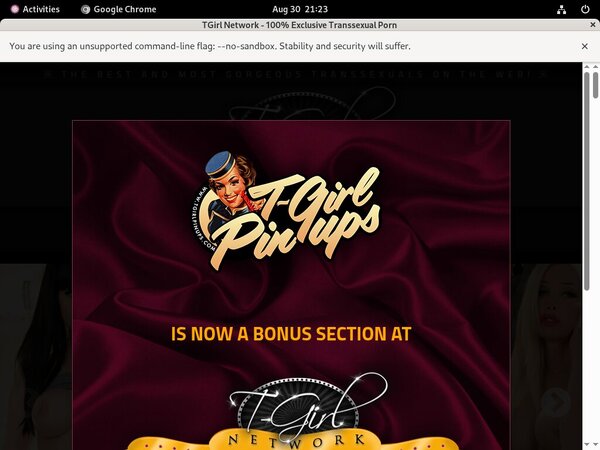 Tgirlpinups Network Discount