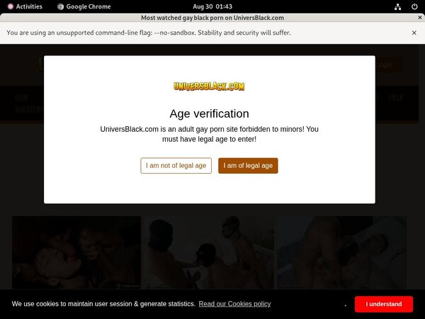 Univers Black Free Membership