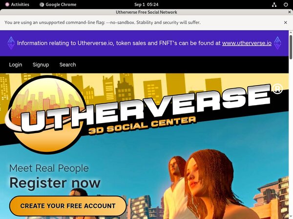 Utherverse Online Video