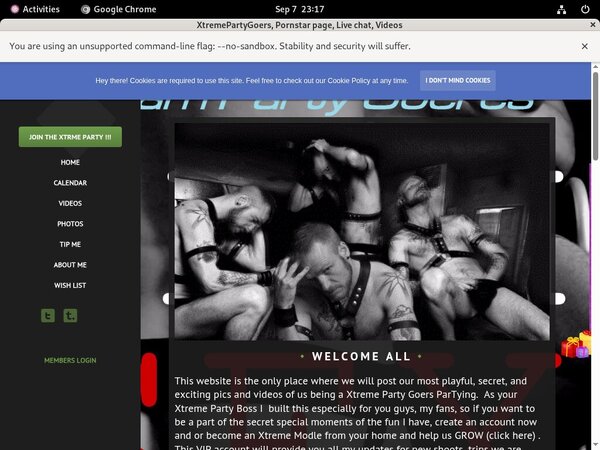 XtremePartyGoers Epoch Paypal