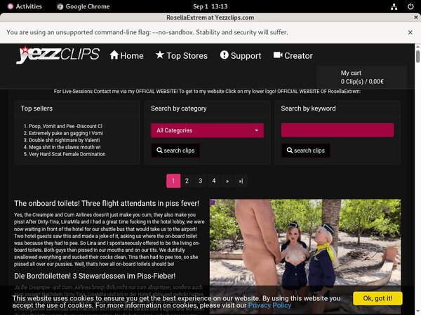 Yezzclips.com Without Credit Card