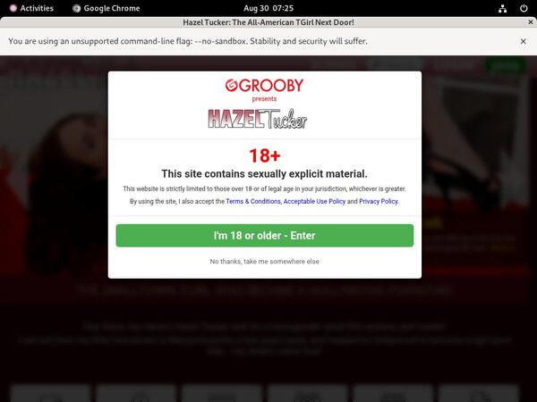 Hazel-tucker.com Free Try