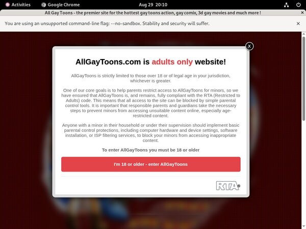 Allgaytoons.com Password Bugmenot
