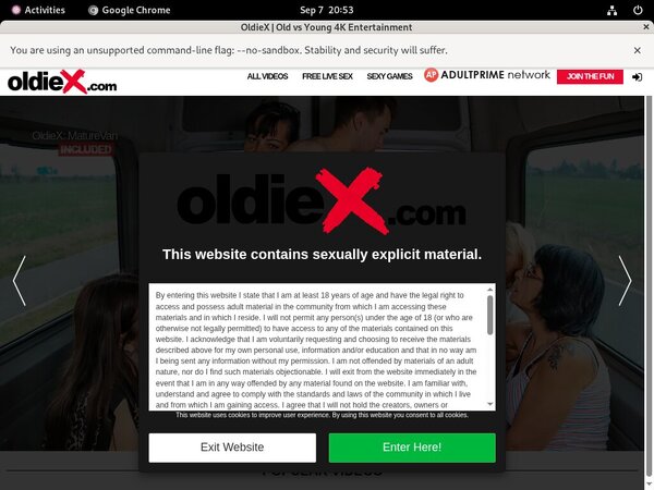 New Oldiex Accounts