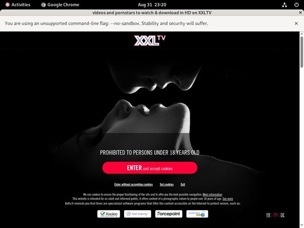 Register XXL Tv