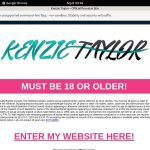 Kenzie Taylor Without Credit Card