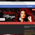 MistressAlexya Special Deal