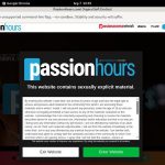 Passion Hours Logon